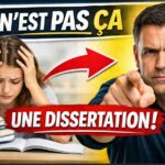 On voit l'image qui renvoie à la difficulté de la dissertation et aux erreurs commises.